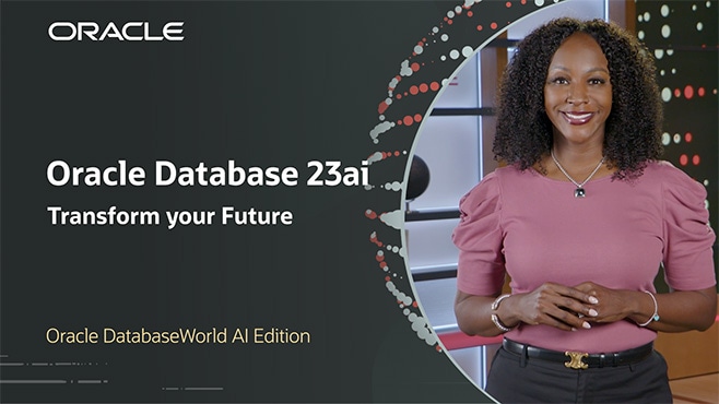 基調講演: Oracle Database 23aiとAI - 未来を変革