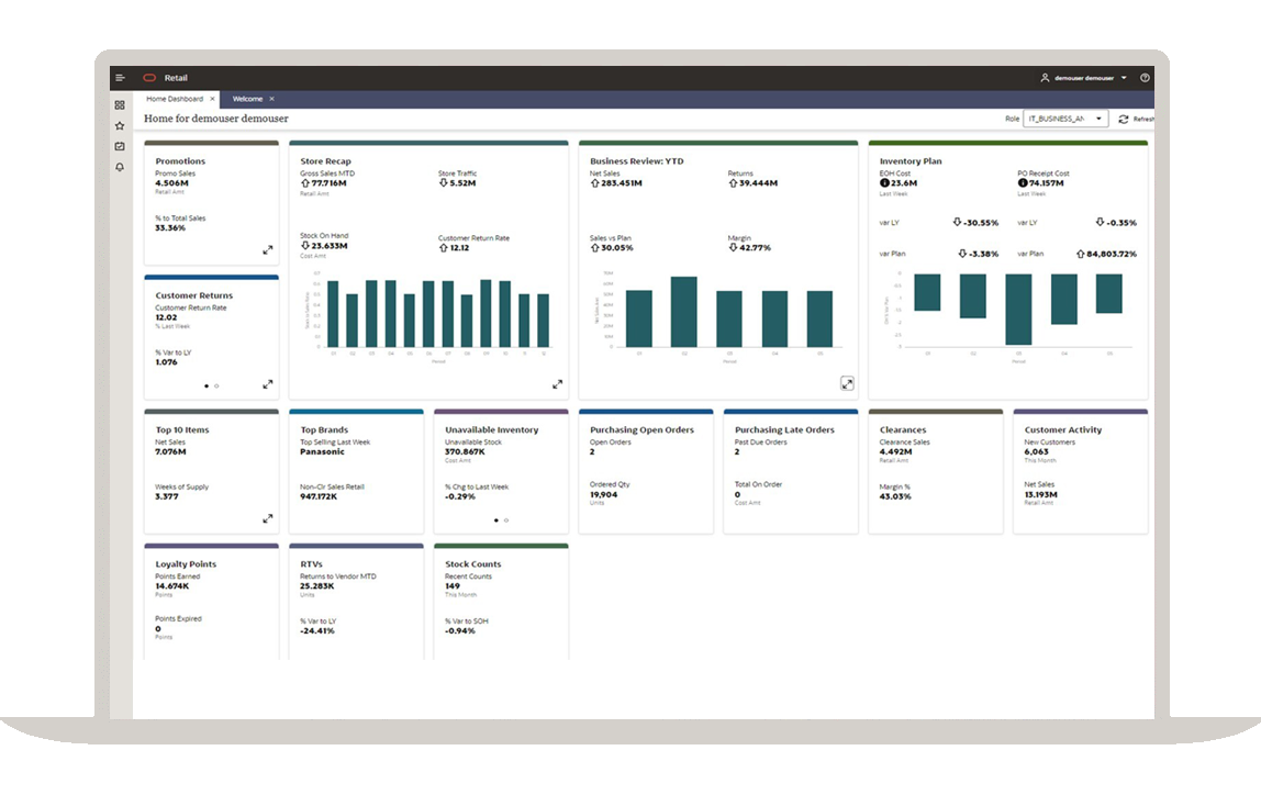 Merchandising Insights screenshot