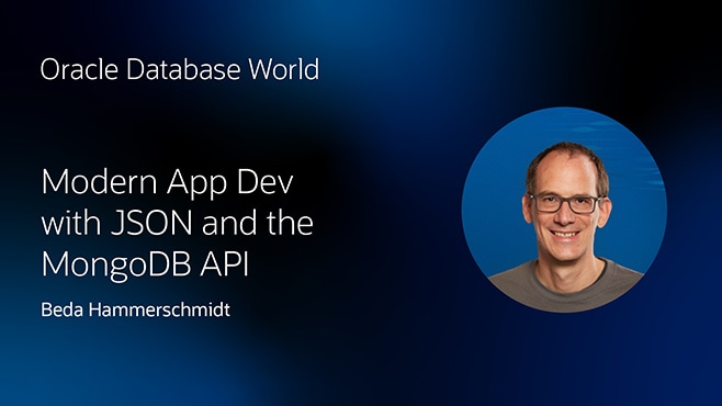 Modern App Development with JSON and MongoDB