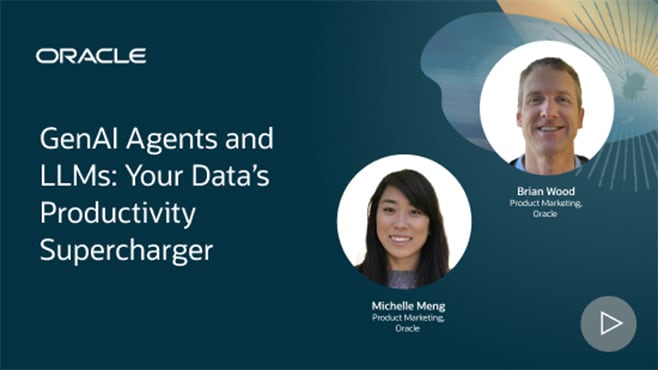GenAI Agents and LLMs: Your Data’s Productivity Supercharger