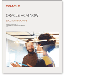 HCM Now solution brief